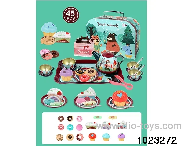 Tea Set + Dessert in Gilf box