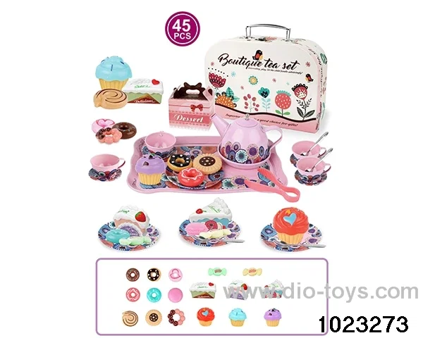 Tea Set + Dessert in Gilf box
