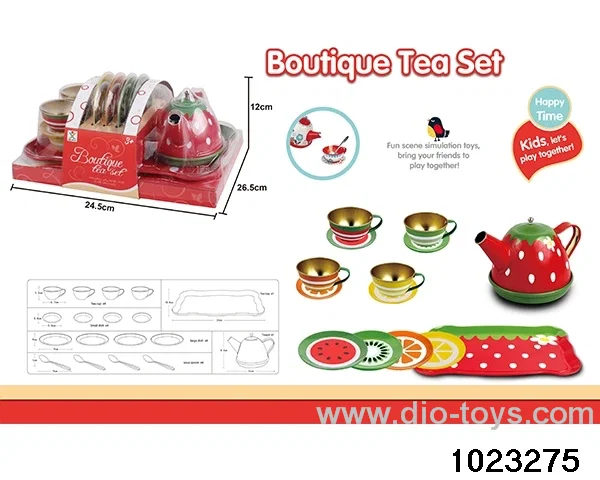 Tea Set in PVC cover