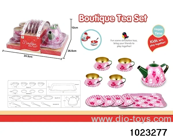 Tea Set in PVC cover