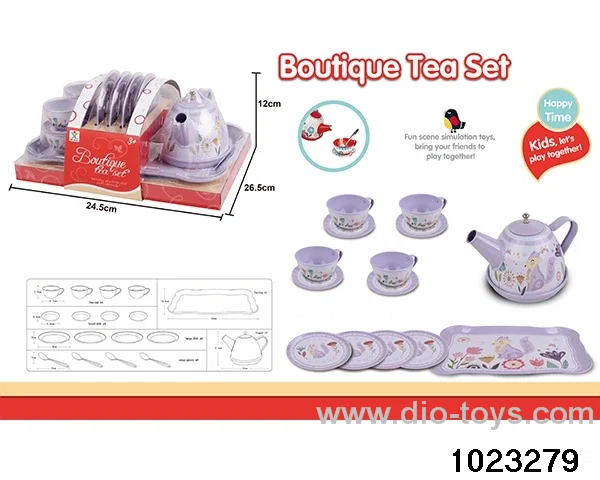 Tea Set in PVC cover