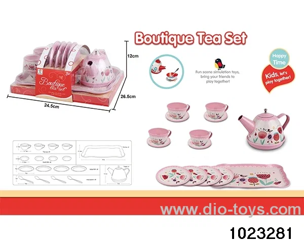 Tea Set in PVC cover