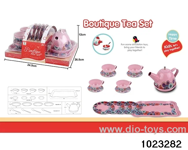 Tea Set in PVC cover