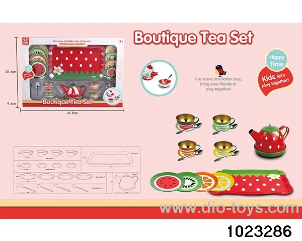 Tea Set in window box