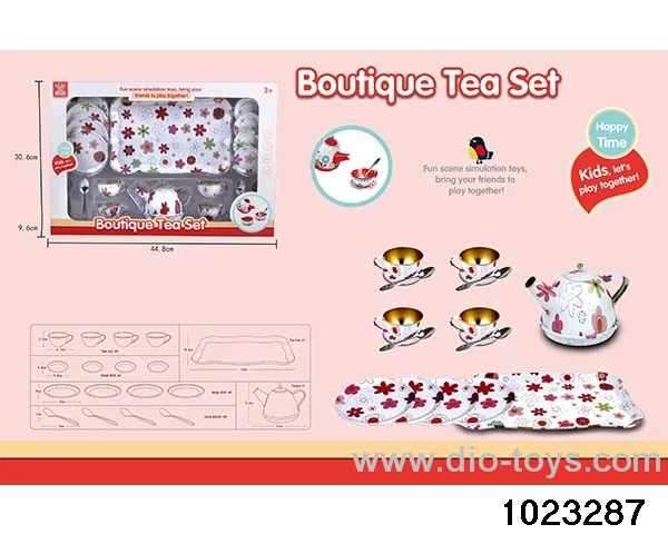Tea Set in window box