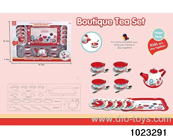 Tea Set in window box