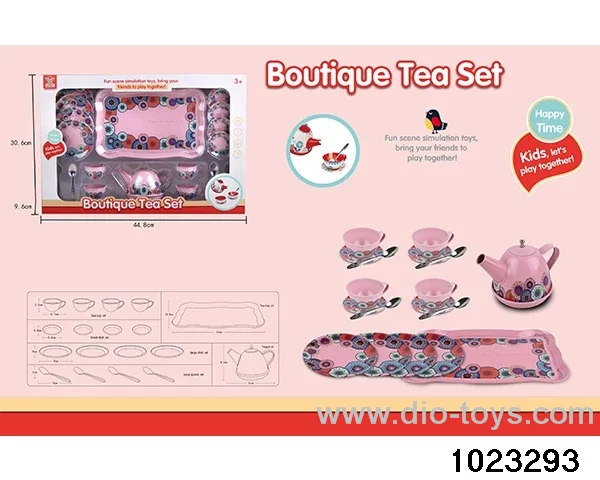 Tea Set in window box