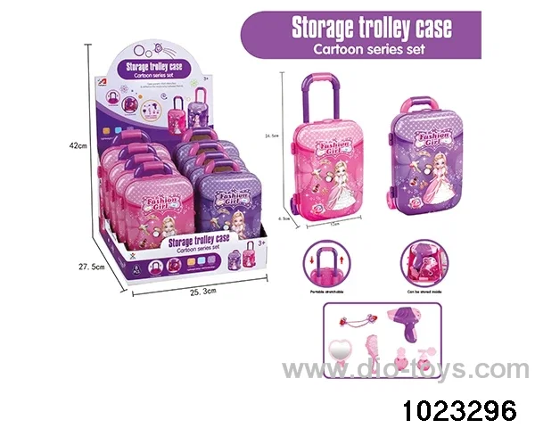 Princess trolley case in display box