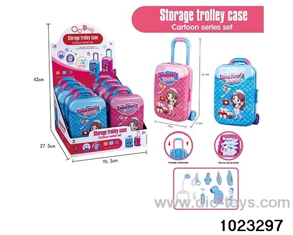 Nurse trolley case in display box