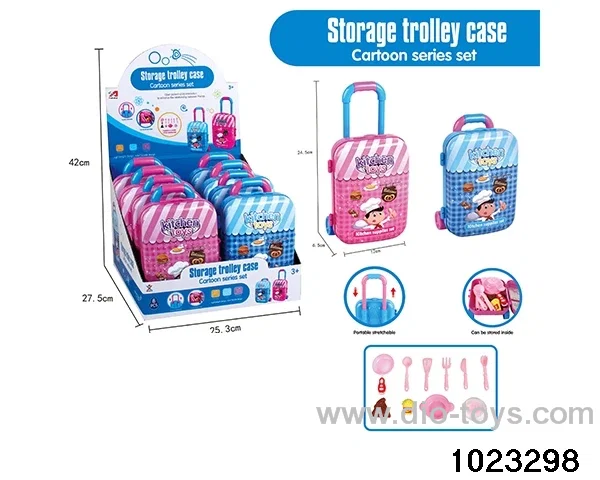 Chef trolley case in display box