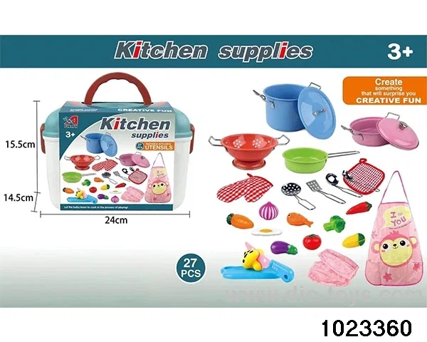 Stainless steel tableware in Plastic box