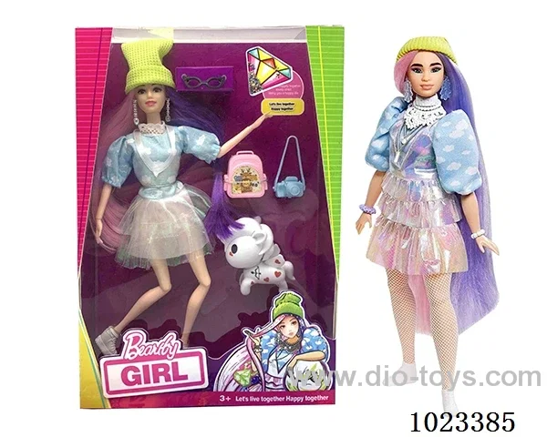 11.5inch 12-joint doll with Big feet and big hands  in window box