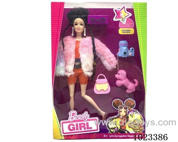 11.5inch 12-joint doll with Big feet and big hands  in window box