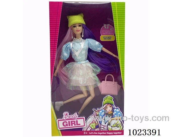 11.5inch 12-joint doll with Big feet and big hands  in window box