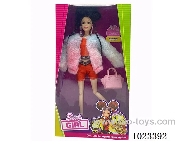 11.5inch 12-joint doll with Big feet and big hands  in window box
