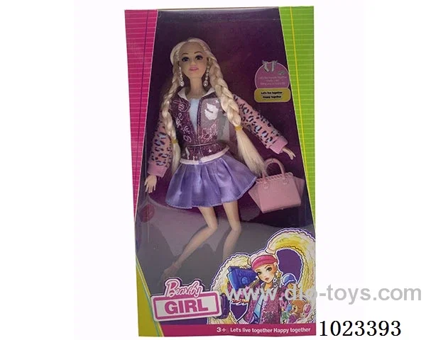 11.5inch 12-joint doll with Big feet and big hands  in window box