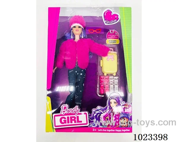 11.5inch 12-joint doll with Big feet and big hands  in window box