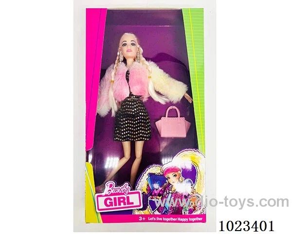 11.5inch 12-joint doll with Big feet and big hands  in window box