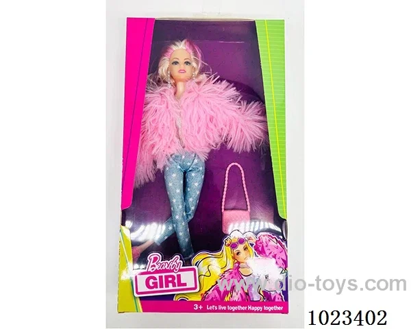 11.5inch 12-joint doll with Big feet and big hands  in window box