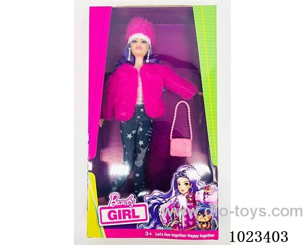11.5inch 12-joint doll with Big feet and big hands  in window box