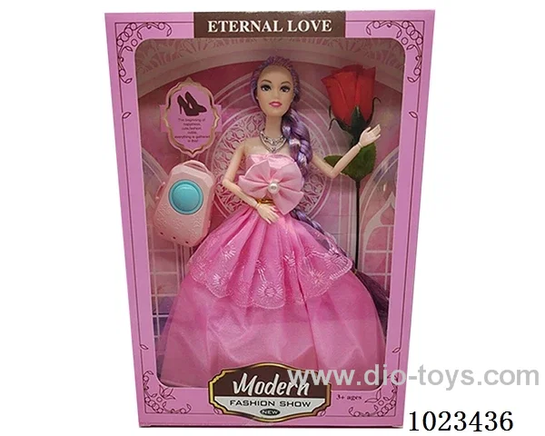 11.5inch 9-joint doll in window box