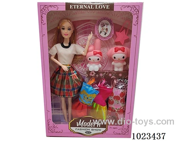 11.5inch 9-joint doll in window box