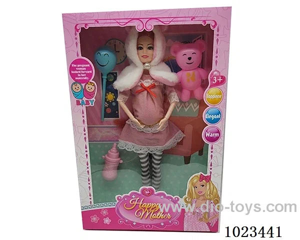 11.5inch 9-joint doll  in window box