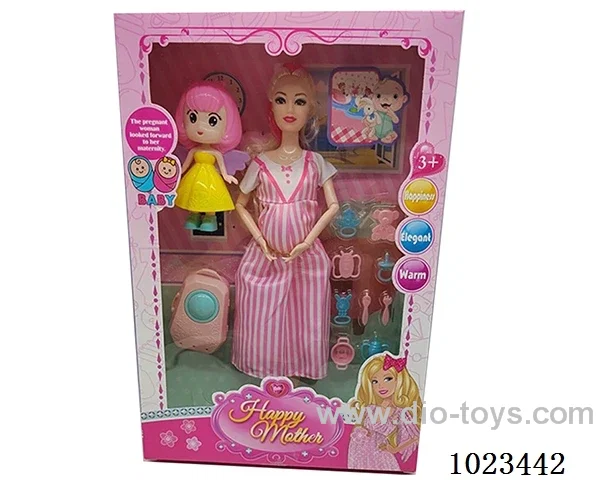 11.5inch 9-joint doll  in window box