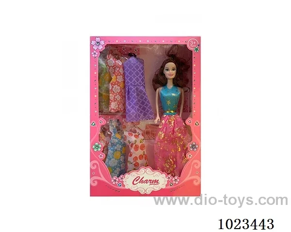 11.5inch  doll with  A movable hand in window box