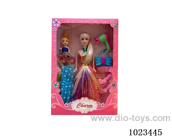 11.5inch  doll with  A movable hand in window box