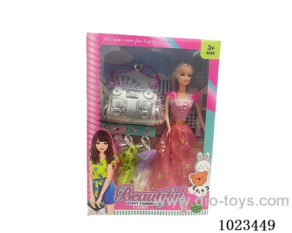 11.5inch  doll with  A movable hand in window box