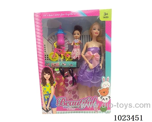 11.5inch 9-joint doll with  A movable hand in window box