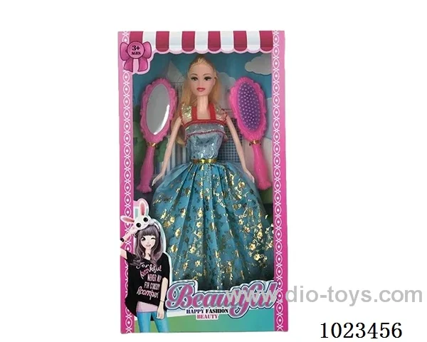 11.5inch 9-joint doll with  A movable hand in window box