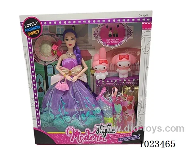 11.5inch 9-joint doll with  A movable hand in window box