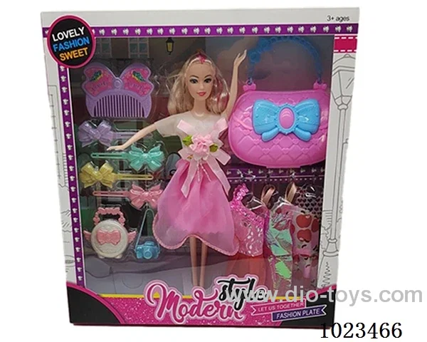 11.5inch 9-joint doll with  A movable hand in window box