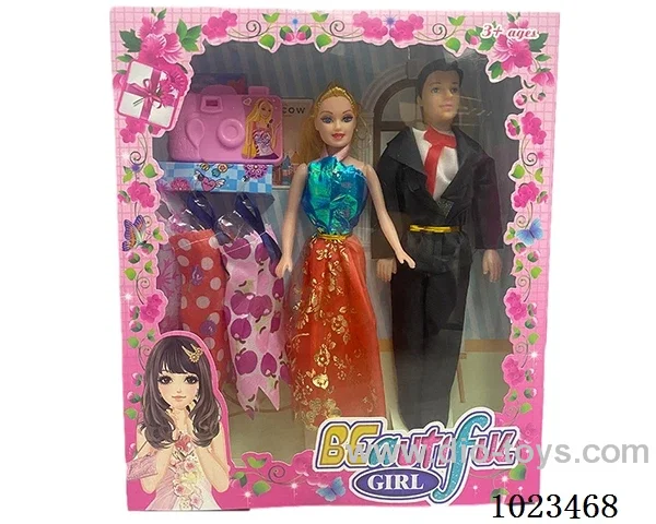11.5inch 2pcs doll with  camera in window box