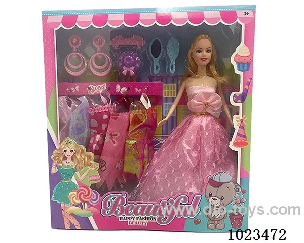 11.5inch  doll with  A movable hand in window box