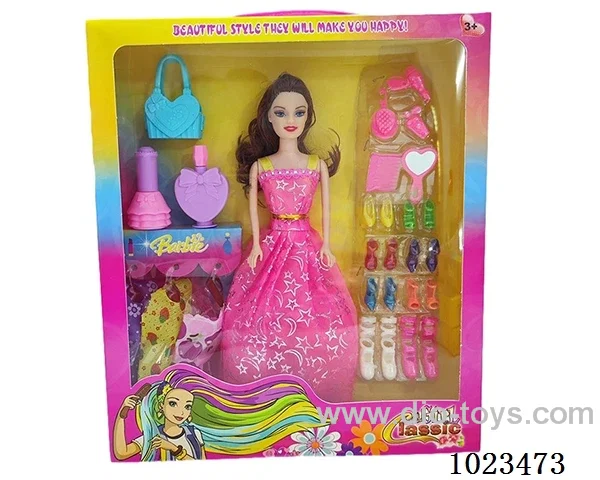 11.5inch  doll with  A movable hand in window box