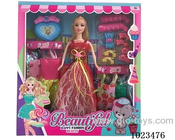 11.5inch  doll with  A movable hand in window box