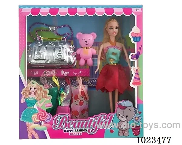11.5inch  doll with  A movable hand in window box