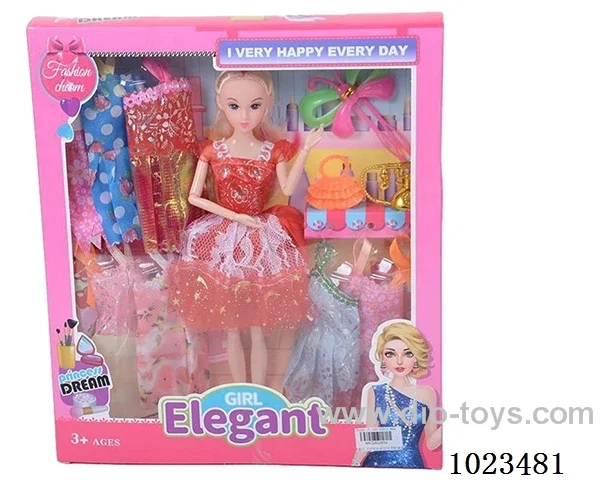 11.5inch 9-joint doll with  A movable hand in window box