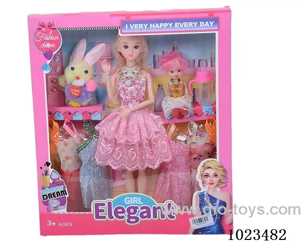11.5inch 9-joint doll with  A movable hand in window box