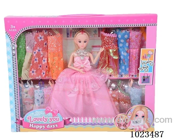 11.5inch 9-joint doll with  A movable hand in window box