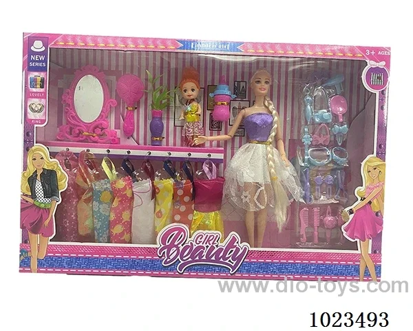 11.5inch 9-joint doll  in window box