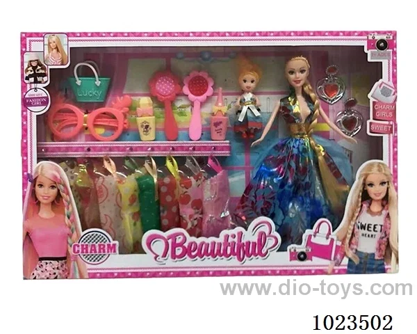 11.5inch  doll with  A movable hand in window box