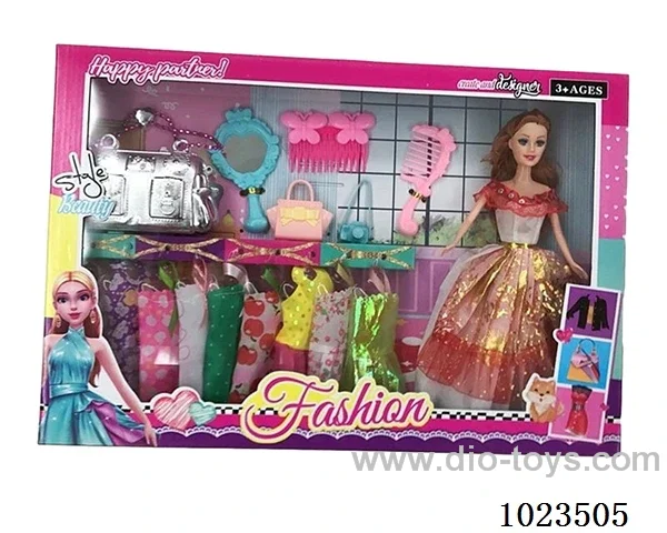 11.5inch  doll with  A movable hand in window box