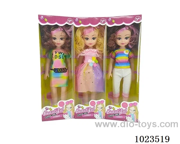 20inch doll with music 3sets mixed loading in window box