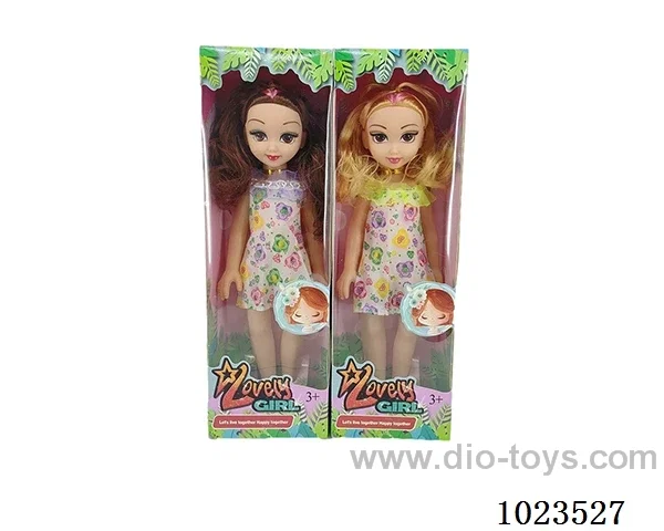16inch doll with music 2sets mixed loading in window box