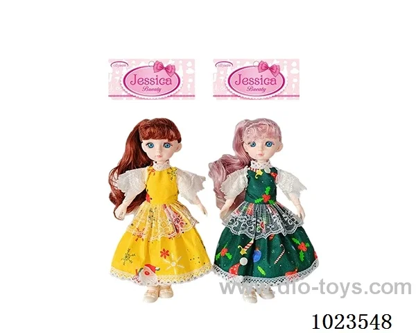 14inch 12-joint doll 2sets mixed loading in PP bag with header