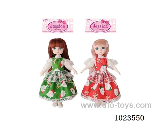 14inch 12-joint doll 2sets mixed loading in PP bag with header